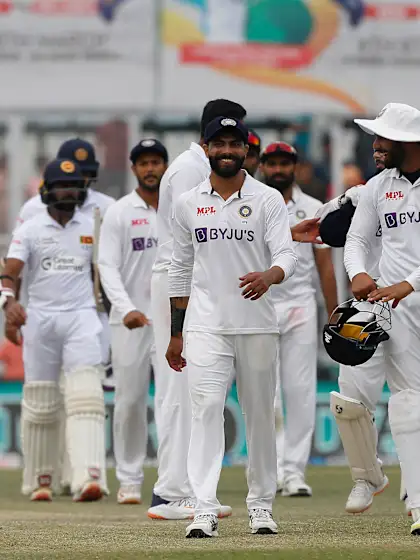 Jadeja, Ashwin star as India go 1-0 up against Sri Lanka