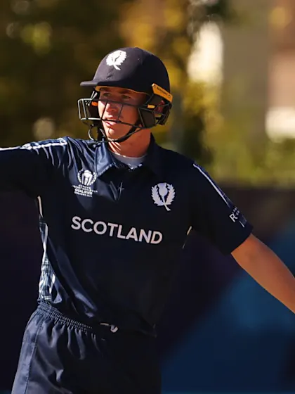 Logo of Young gun McMullen making immediate impact for Scotland | CWC23 Qualifier