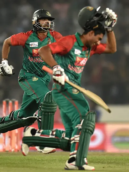 Plucky Bangladesh sets up final against India