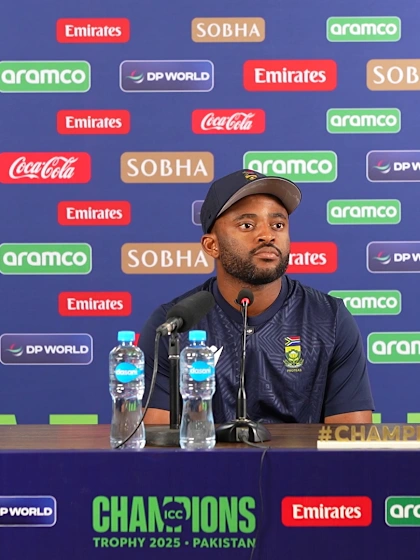 Temba Bavuma- South Africa pre-match press conference- 20 Feb '25