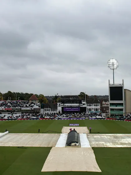 England stays in front after rain spoils second ODI