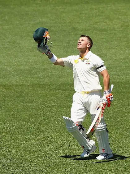 Warner century makes it Australia’s day