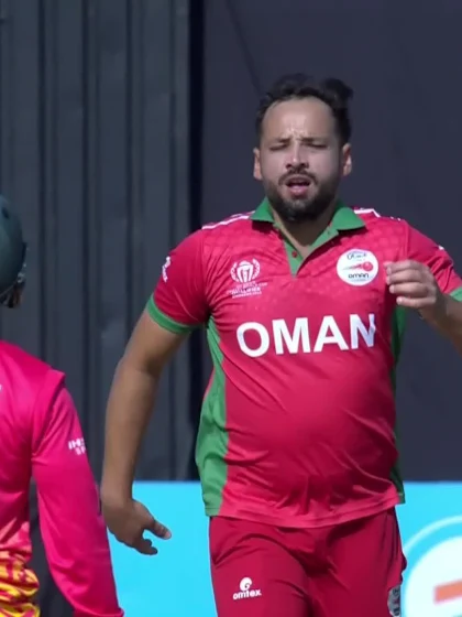 Logo of Joylord Gumbie - Wicket - Zimbabwe vs Oman