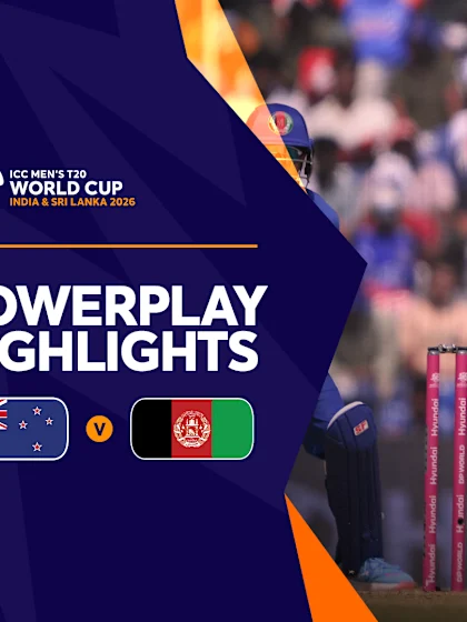 A matched-out powerplay in Chennai | Powerplay Highlights | T20WC 2026
