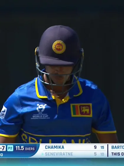 Sethmika Seneviratne - Wicket - Sri Lanka vs Australia