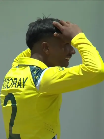 Caleb Falconer - Wicket - Australia vs England