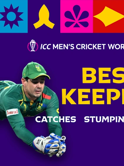 Best wicket-keeping work | CWC23