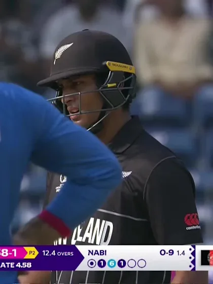 Rachin Ravindra - Six - New Zealand vs Afghanistan