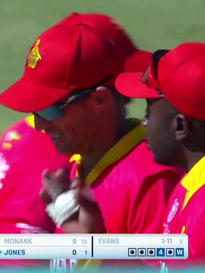 Logo of Monank Patel - Wicket - Zimbabwe vs USA