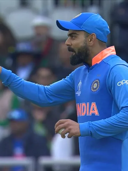 CWC19: IND v PAK - Kohli's excited by the start from his bowlers