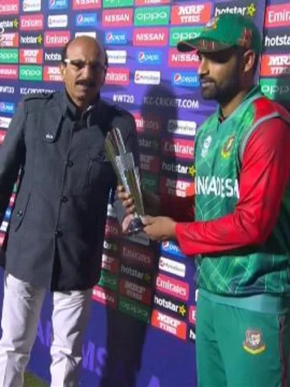 Player of the Match – Tamim Iqbal  – BAN v OMA