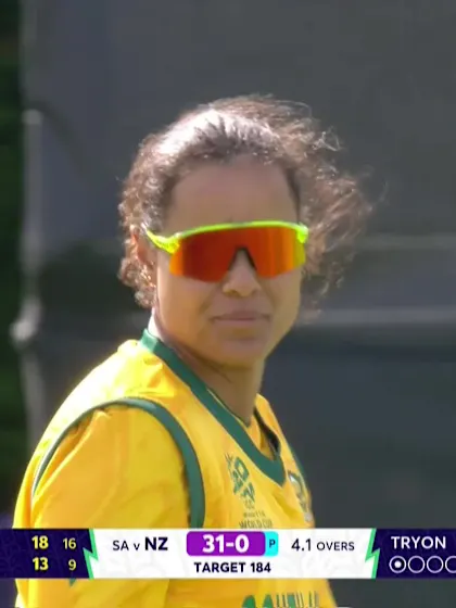 Isabella Gaze - Wicket - South Africa vs New Zealand