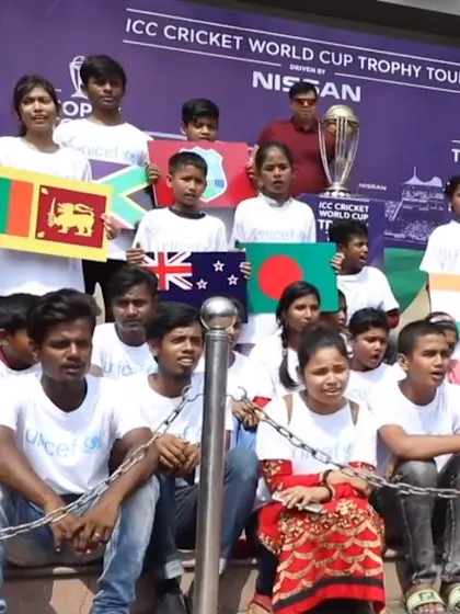 ICC Men's CWC 2019 Trophy Tour - Bangladesh wrap