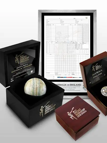 Cricket fans given opportunity to bid for piece of ICC CWC 2015 history
