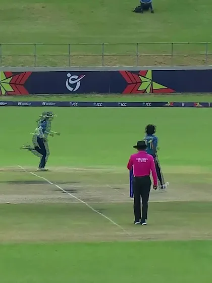 Logo of Wicket-Lucy-Hamilton-Australia-U19s-Women v Sri-Lanka-U19s-Women ICC U19W T20WC 2023
