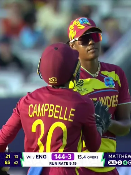 Danni Wyatt-Hodge - Wicket - England vs West Indies