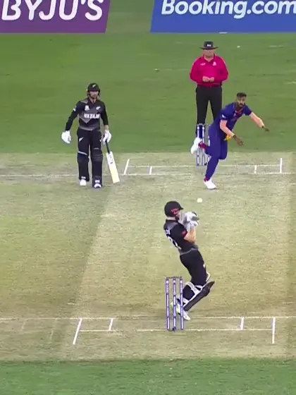 How did Kane Williamson hit this?