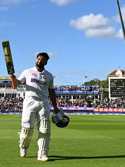 Rishabh Pant props up with glorious century to bail India out of trouble