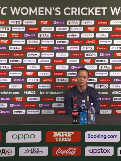 10 March - Tauranga - South Africa player Chloe Tyron pre-match press conference