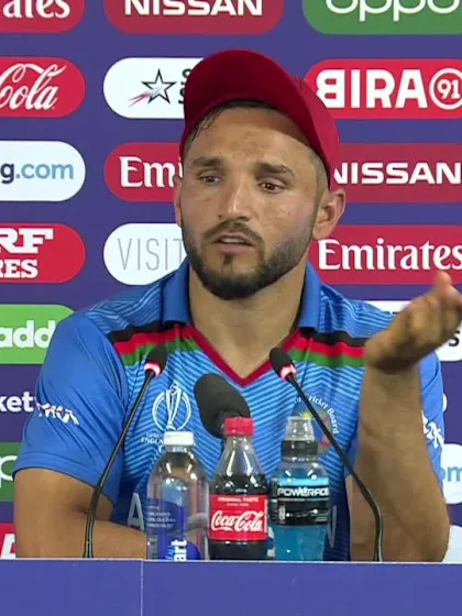 29 June - Leeds - Afghanistan Captain Gulbadin Naib post-match press conference