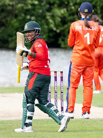Dilara Akter creates history as Bangladesh beat Netherlands 