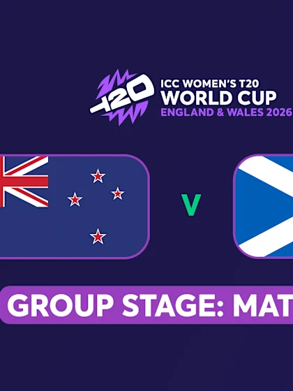WT20: New Zealand v Scotland