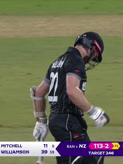Kane Williamson - Six - New Zealand vs Bangladesh