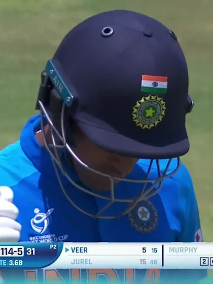 ICC U19 CWC: IND v AUS: Jurel holes out to Murphy
