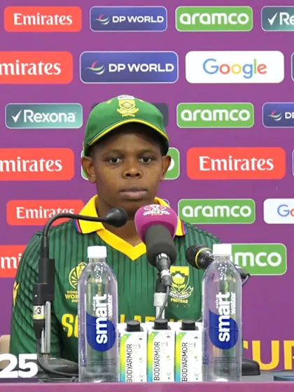 Sinalo Jafta | ICC WCW25 | South Africa post-match press conference | 25 October '25