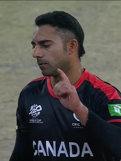 Mayank Kumar - Wicket - CAN vs United Arab Emirates