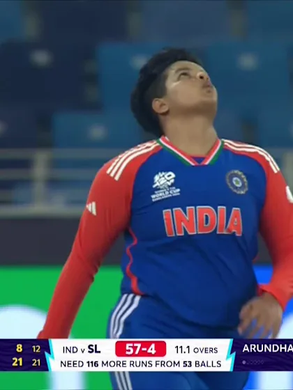 Logo of Nilakshika Silva - Wicket - India vs Sri Lanka