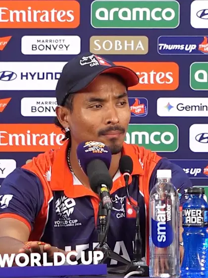 Sompal Kami | ICC MT20WC | Nepal post-match press conference | 15 February '26