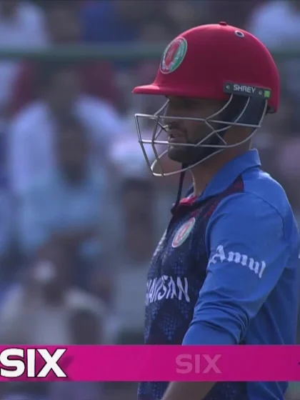 Azmat Omarzai - Six - England vs Afghanistan