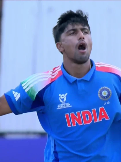 U Srivastava with a Duck vs. India