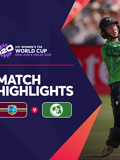 Ireland pull off a famous victory over West Indies | Match Highlights | Women's T20WC 2026