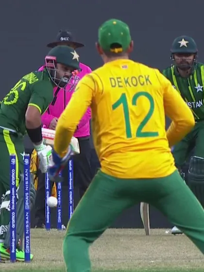 Logo of Wicket - Mohammad Rizwan - Pakistan v South-Africa ICC T20WC 2022