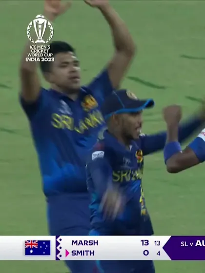 Steve Smith - Wicket - Australia vs Sri Lanka