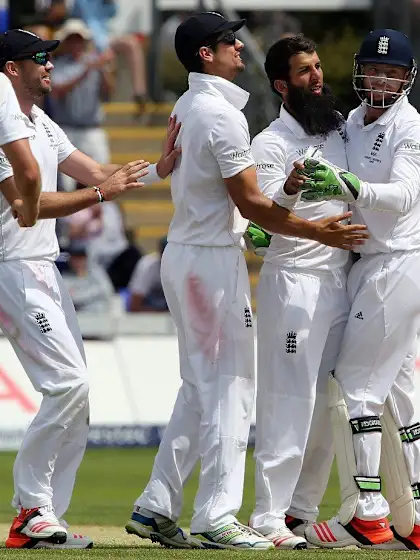 England takes 1-0 lead with 169-run win