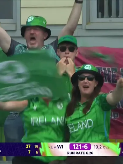 Jannillea Glasgow - Wicket - West Indies vs Ireland