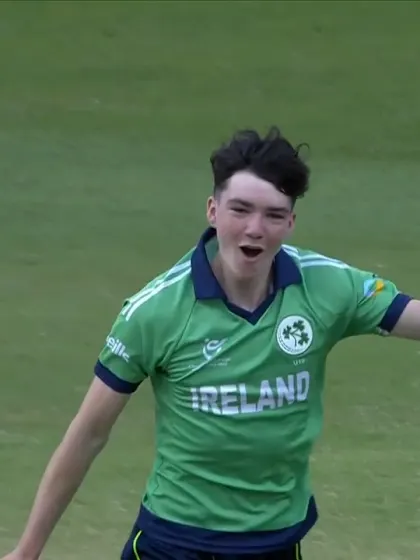 Wilson cleans up Maree | SA v IRE | ICC U19 Men's CWC 2022