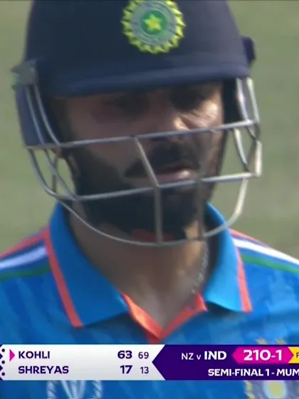 Virat Kohli - Six - India vs New Zealand