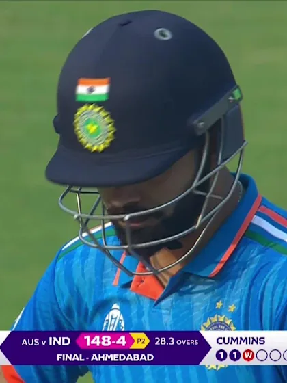 Virat Kohli - Wicket - India vs Australia
