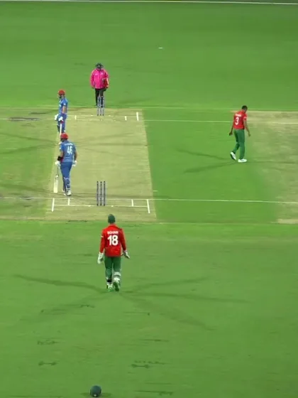 Logo of Wicket - Darwish Rasooli - Afghanistan v Bangladesh ICC T20WC 2022