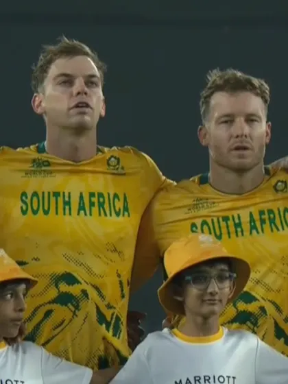 Proteas stand tall for the anthem | T20WC 2026