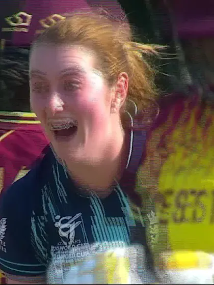 Wicket-Jannillea-Glasgow-England-U19s-Women v West-Indies-U19s-Women ICC U19W T20WC 2023