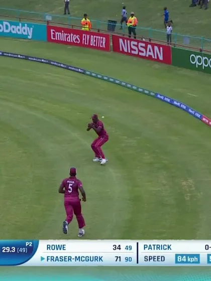 ICC U19 CWC: AUS v WI: Jake Fraser-McGurk's excellent 84