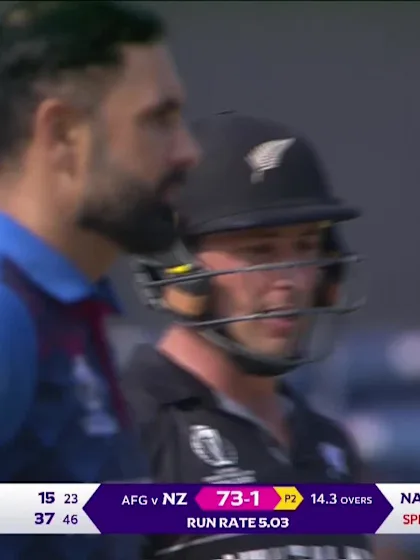 Will Young - Six - New Zealand vs Afghanistan
