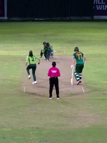 Karabo Meso - Wicket - South Africa Women vs Pakistan Women