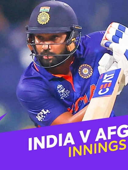 India v Afghanistan: Innings highlights