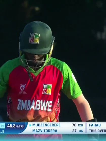 Simbarashe Mudzengerere - Wicket - Bangladesh vs Zimbabwe